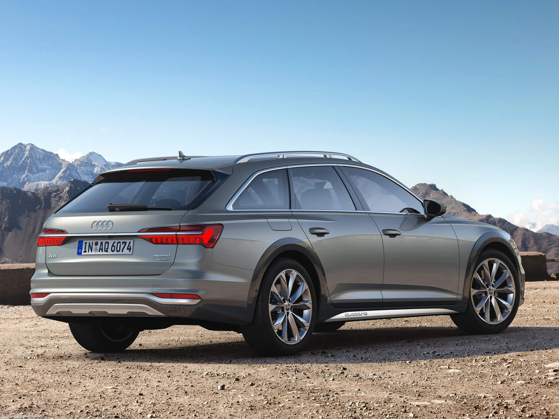 Audi A6 allroad quattro (2020) – zadní tříčtvrteční pohled