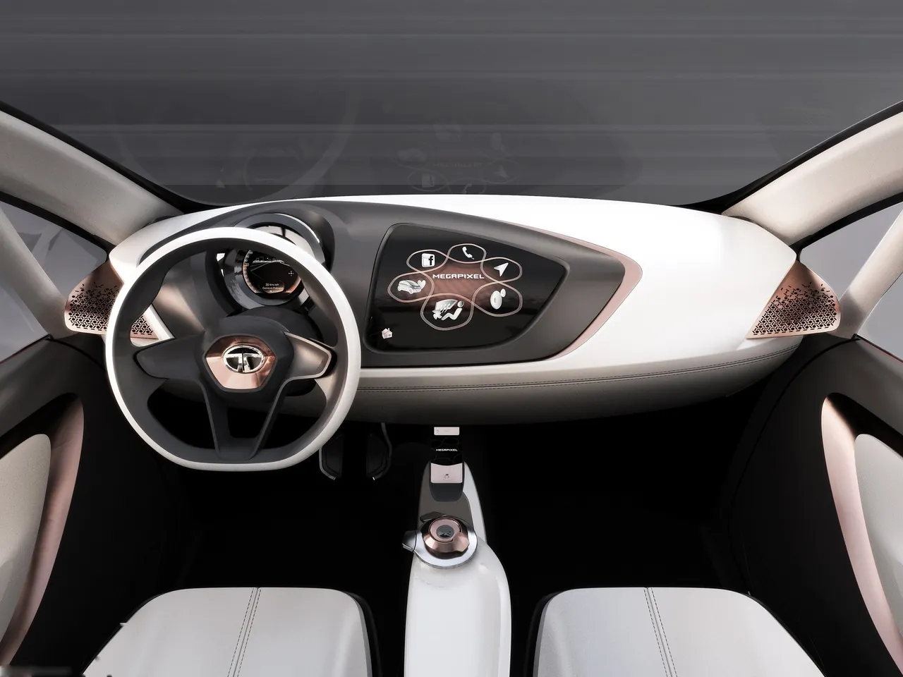 Tata Megapixel Concept (2012) – interiér