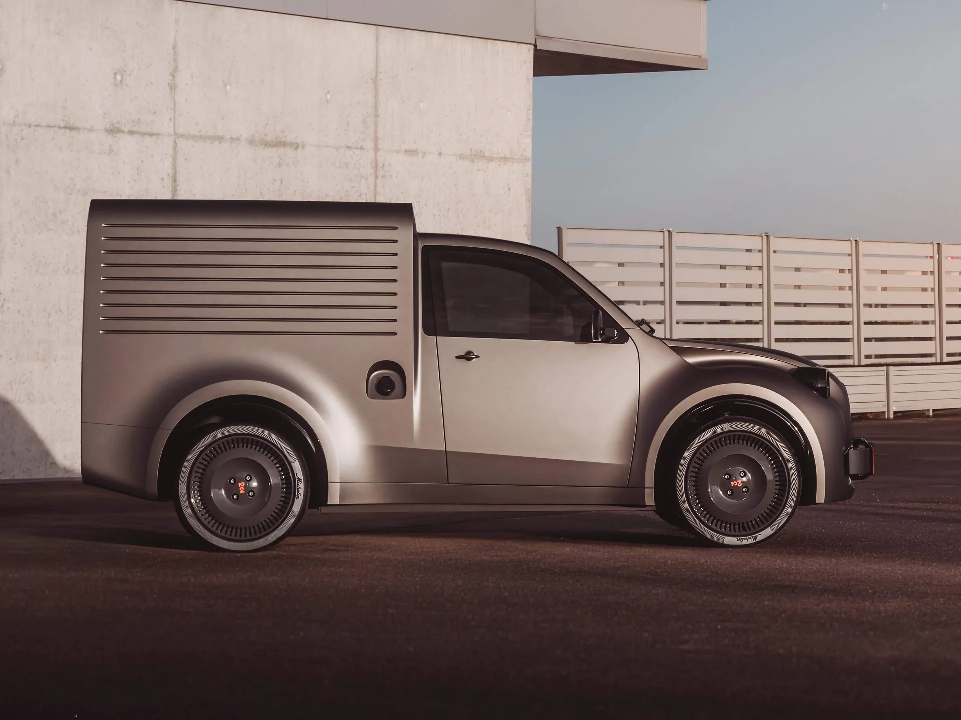 Citroen 2 CV Fourgonnette Concept (2026) – boční profil