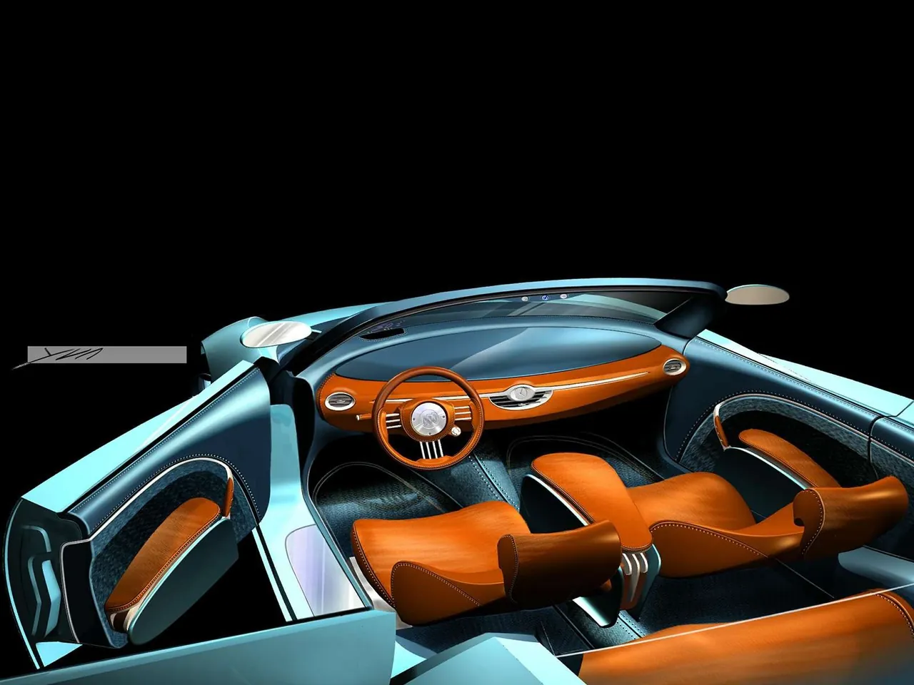 Buick 2-2 Bengal Roadster Concept (2001) – interiér