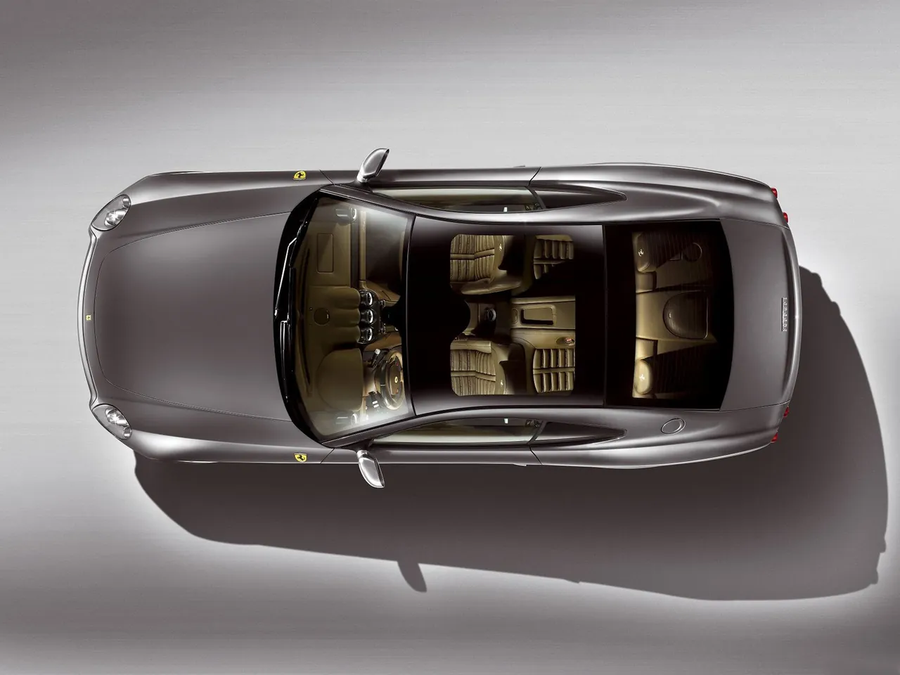 Ferrari 612 Scaglietti One-to-One (2008) - Top view