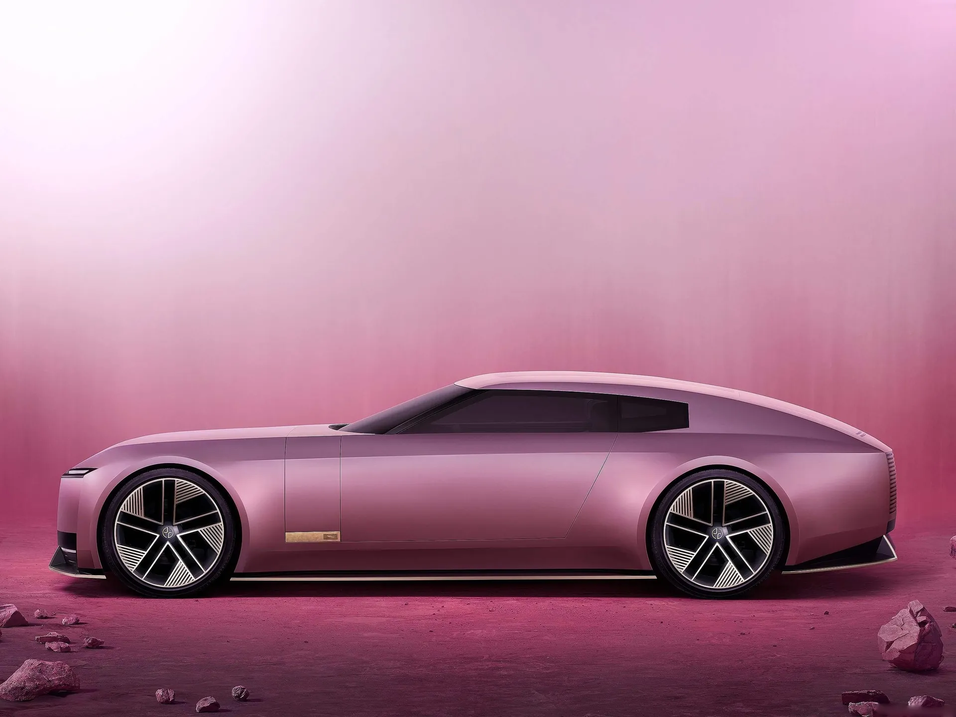 Jaguar Type 00 Concept (2024) – boční profil