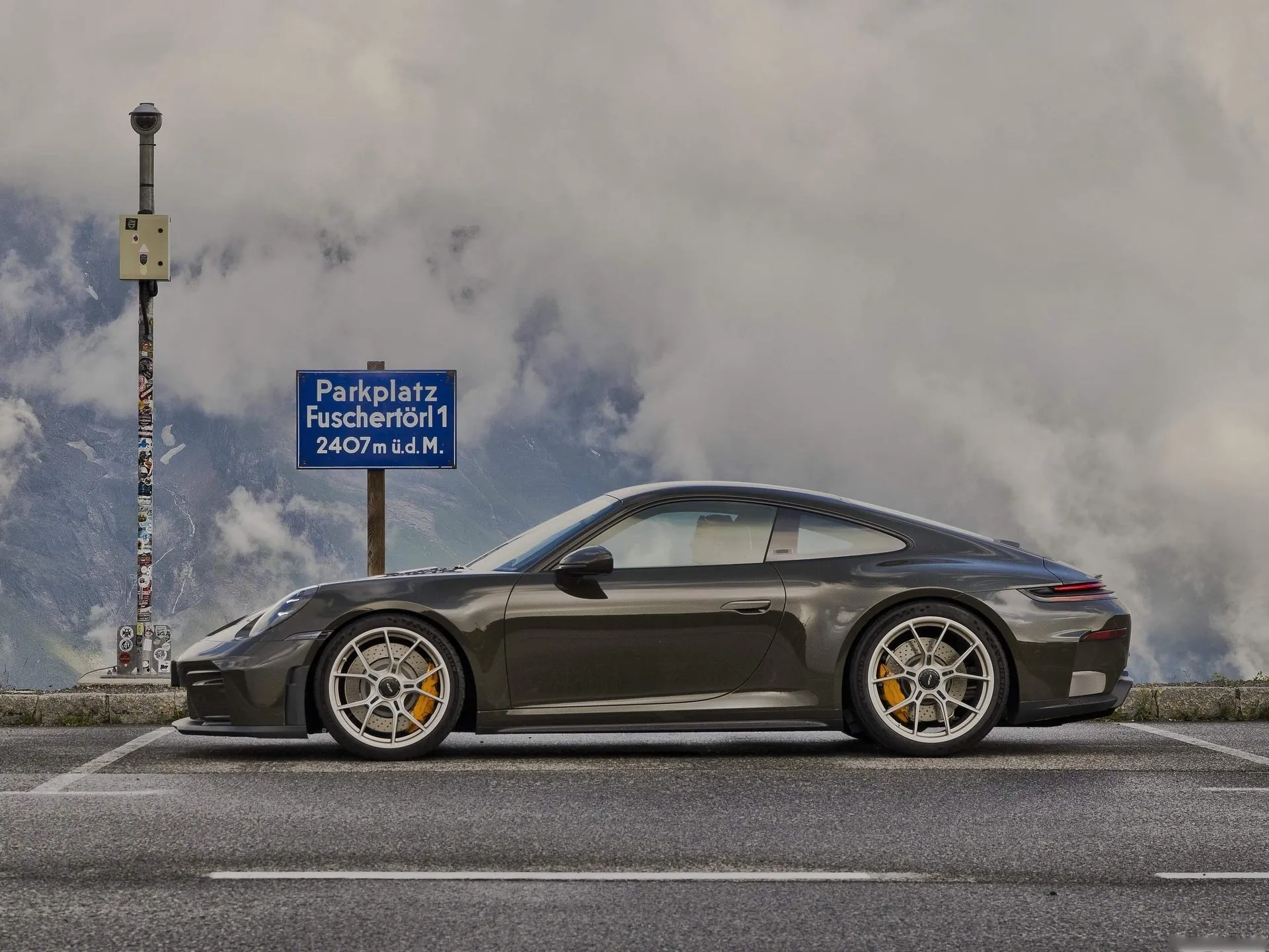 Porsche 911 GT3 Bergsport (2026) – boční profil