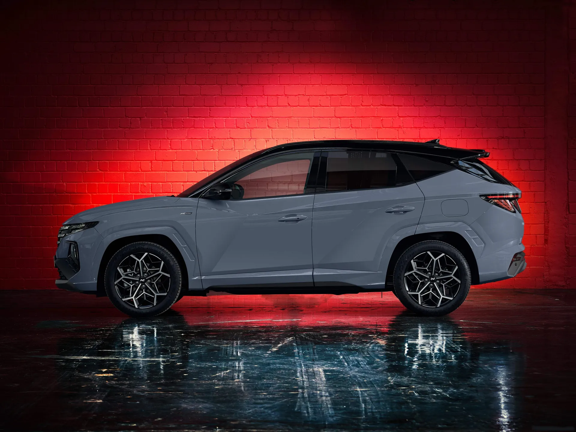 Hyundai Tucson N Line (2021) – boční profil