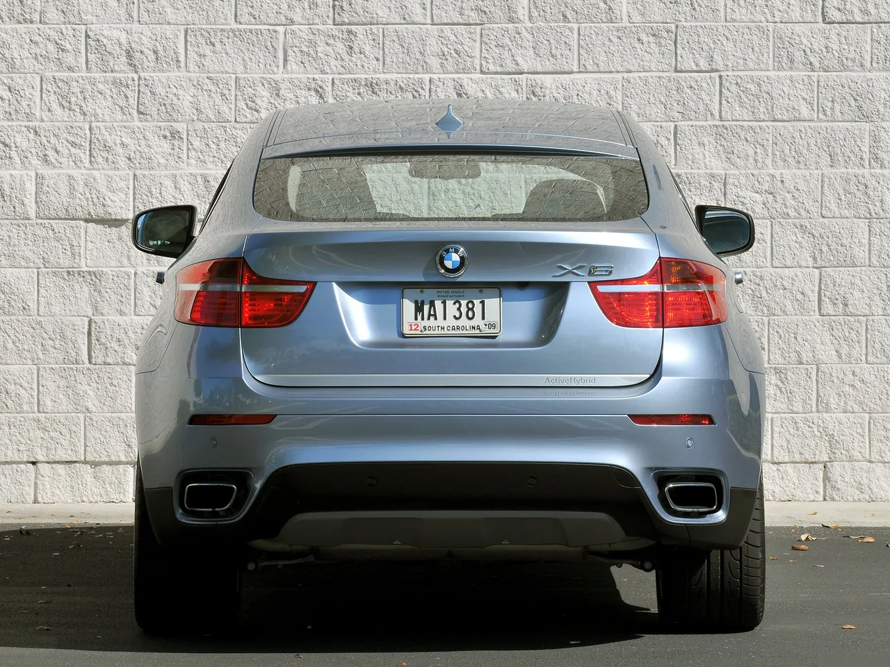 BMW X6 ActiveHybrid (2010) – zezadu