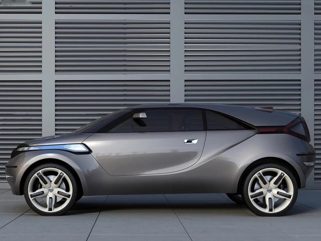 Dacia Duster Concept (2009) – boční profil