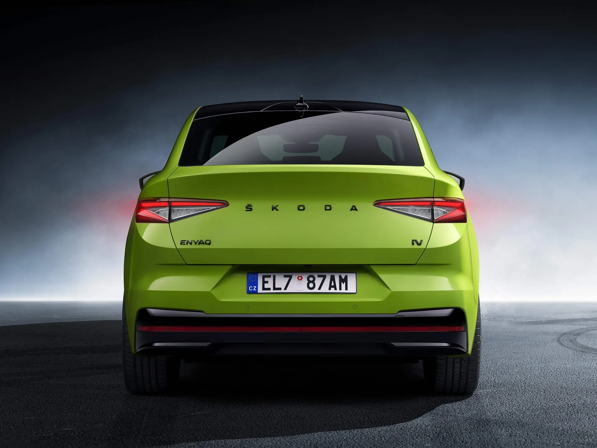 Skoda Enyaq Coupe RS iV (2022) – zezadu