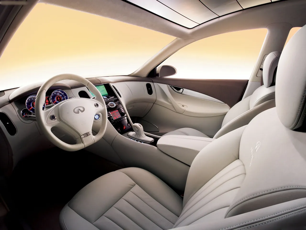 Infiniti EX Concept (2007) – interiér