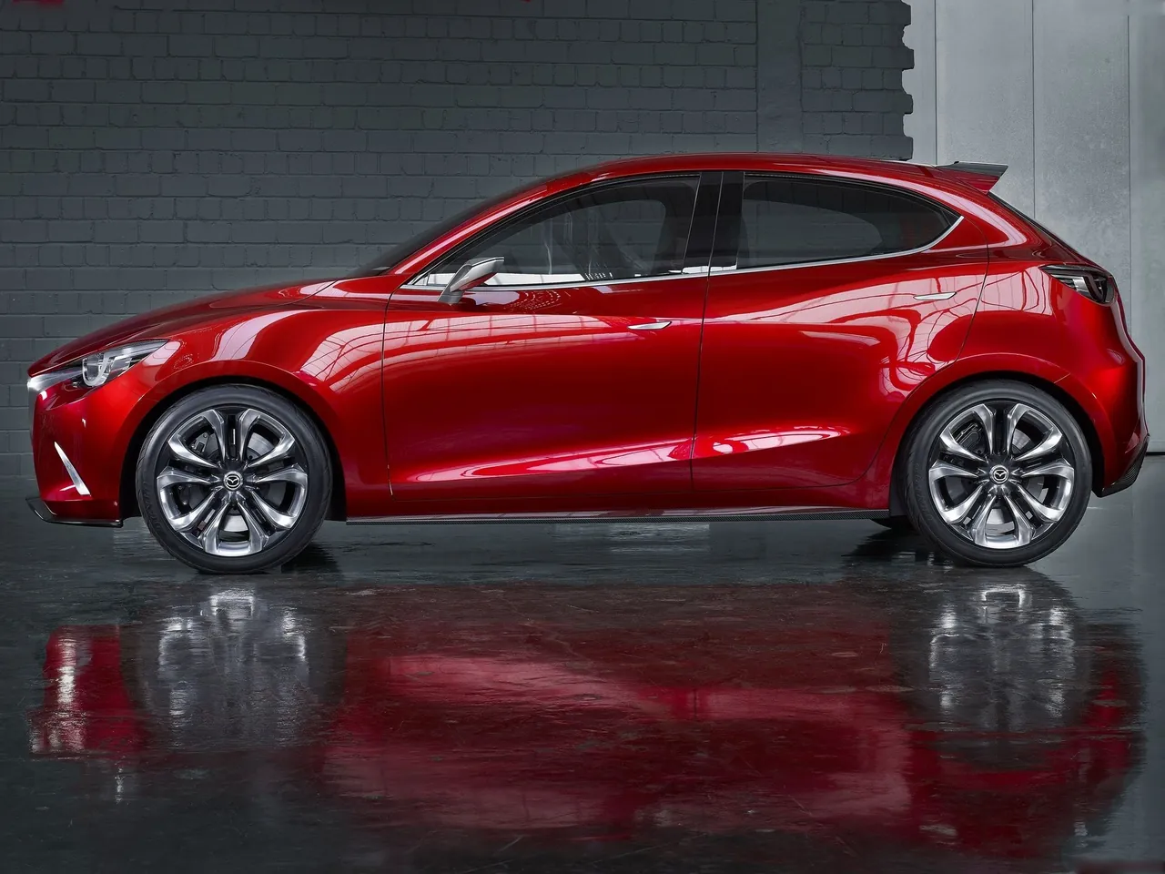 Mazda Hazumi Concept (2014) – boční profil