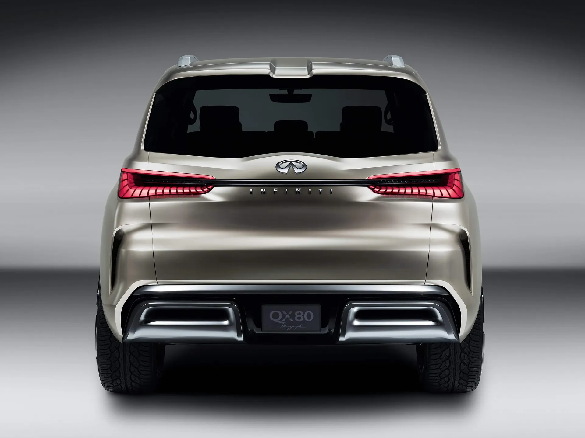 Infiniti QX80 Monograph Concept (2017) – zezadu
