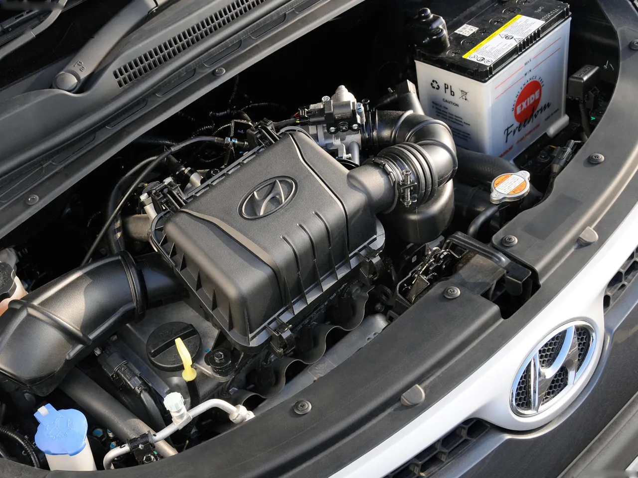 Hyundai i10 (2008) – motorový prostor