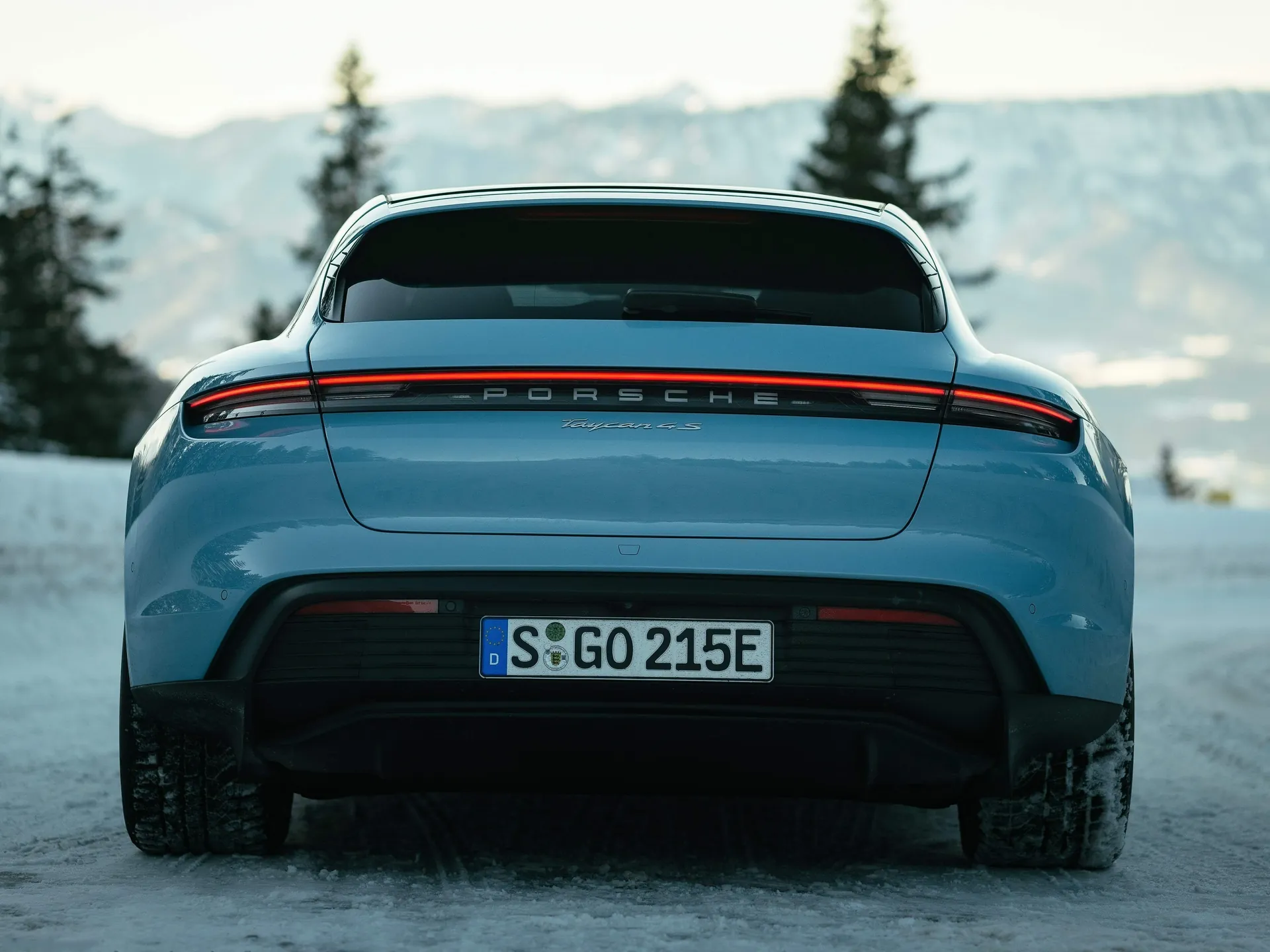 Porsche Taycan 4S Sport Turismo (2022) - Rear
