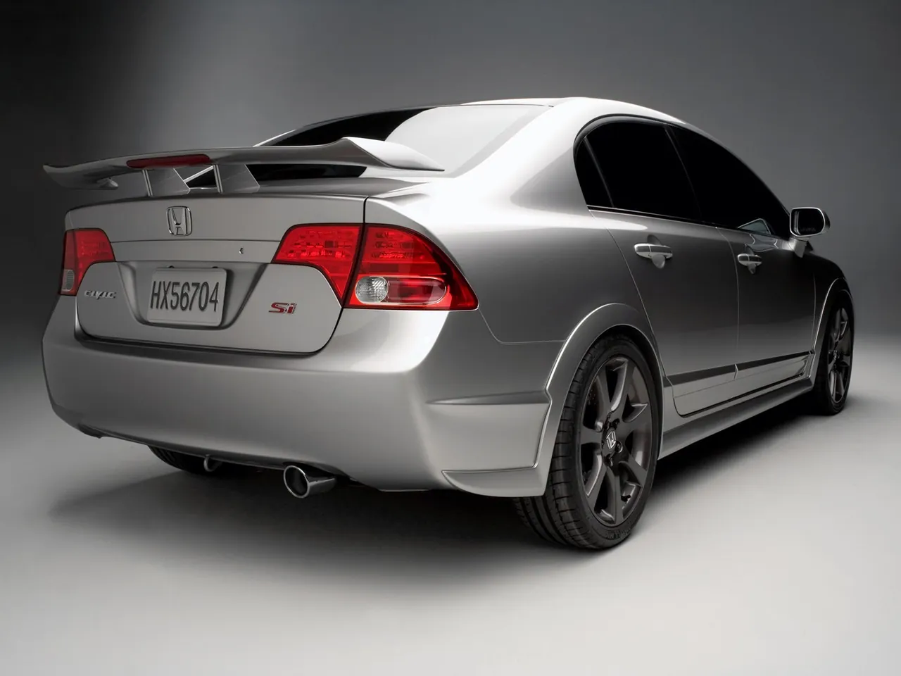 Honda Civic Si Sedan Concept (2006) – zadní tříčtvrteční pohled
