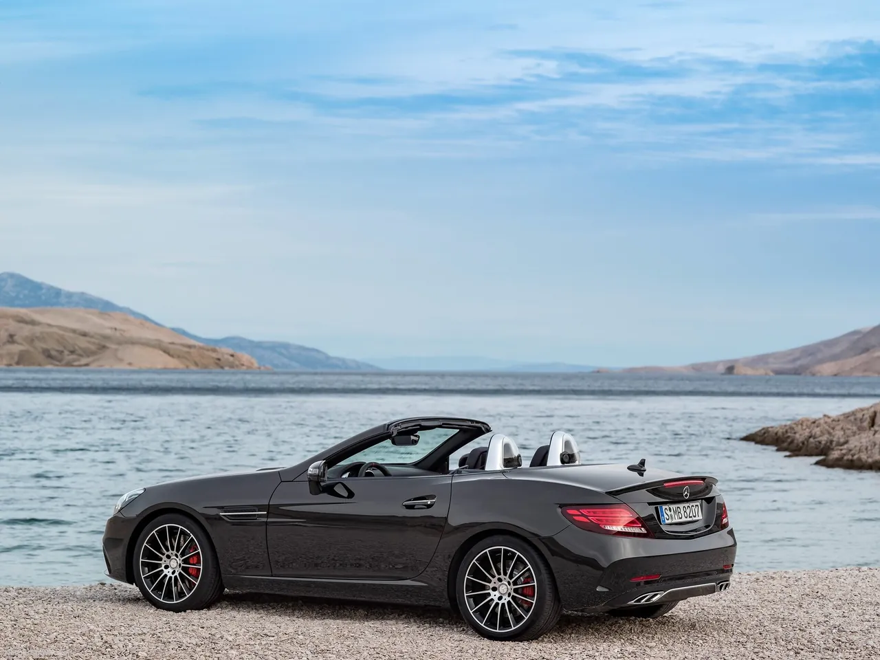 Mercedes-Benz SLC43 AMG (2017) - Rear Three-Quarter