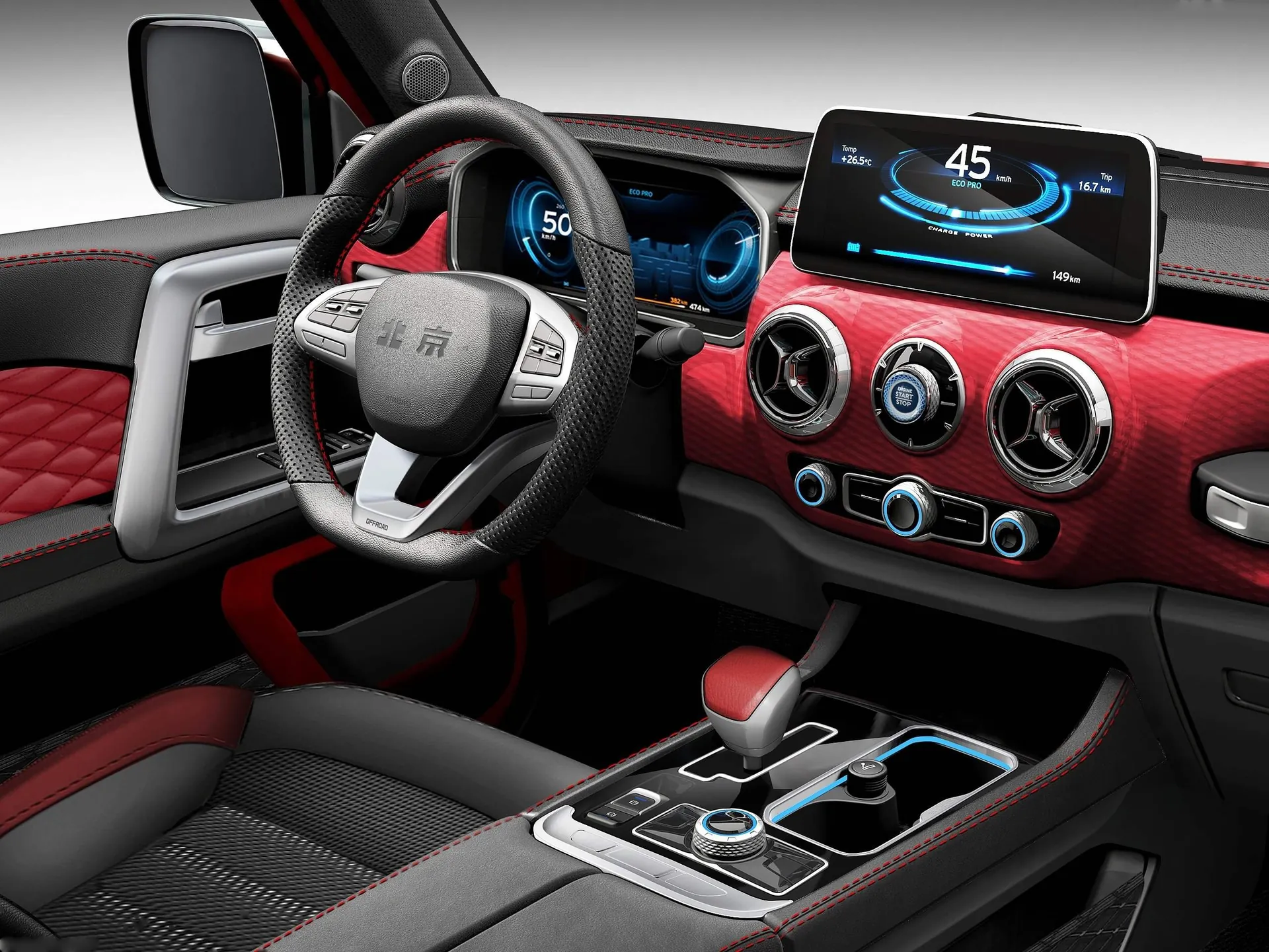 BAIC Beijing BJ40 Plus (2019) – interiér