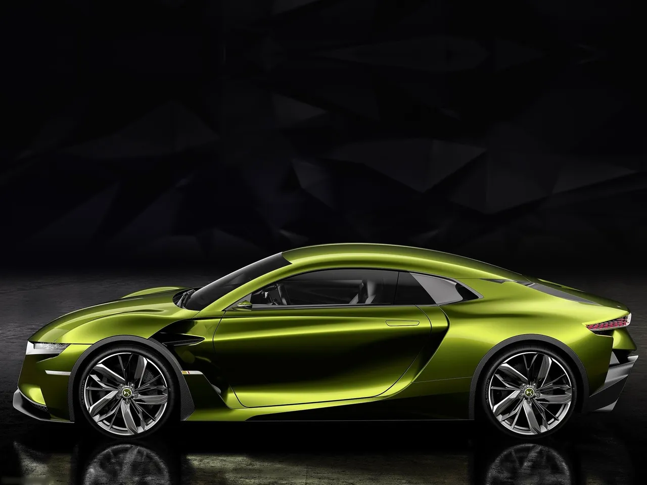 DS E-Tense Concept (2016) – boční profil