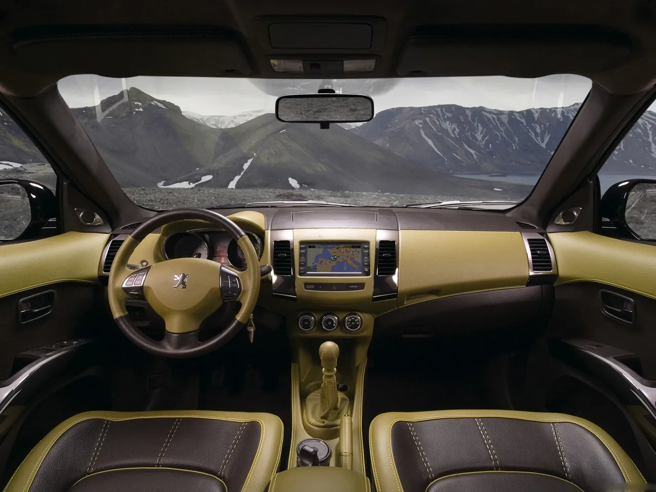 Peugeot 4007 Holland and Holland Concept (2007) – interiér