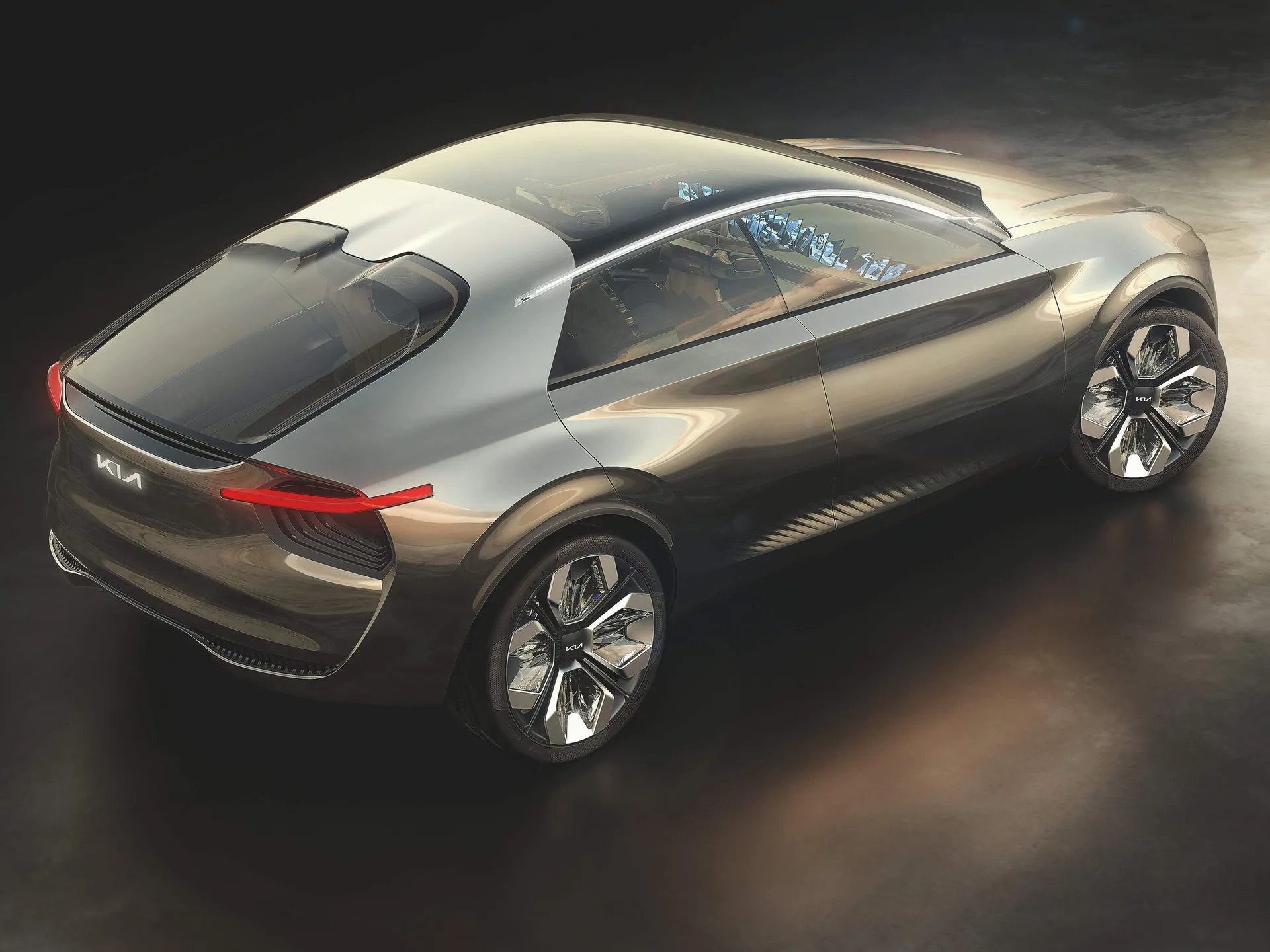 Kia Imagine Concept (2019) – zadní tříčtvrteční pohled