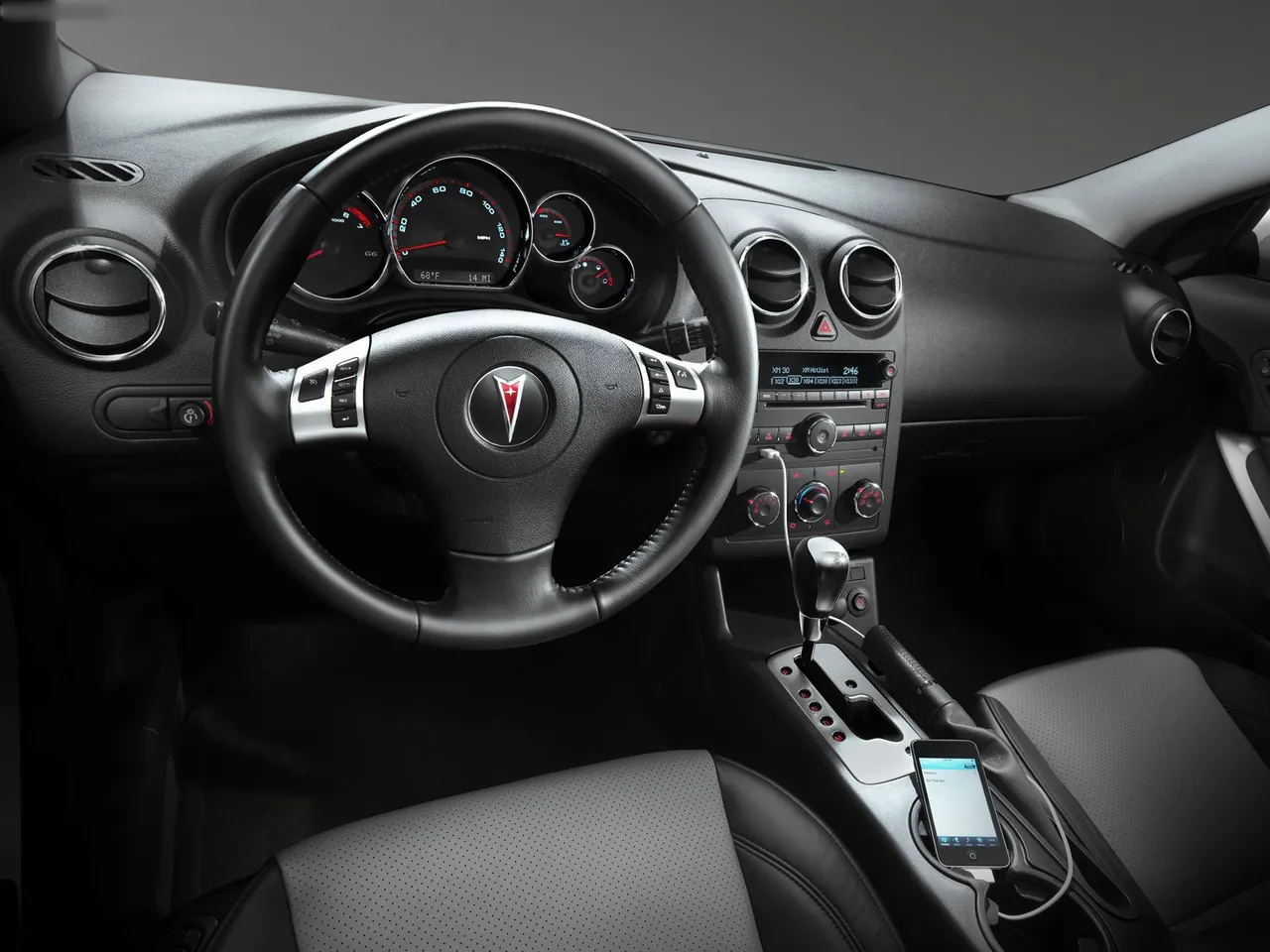 Pontiac G6 Coupe (2009) – interiér