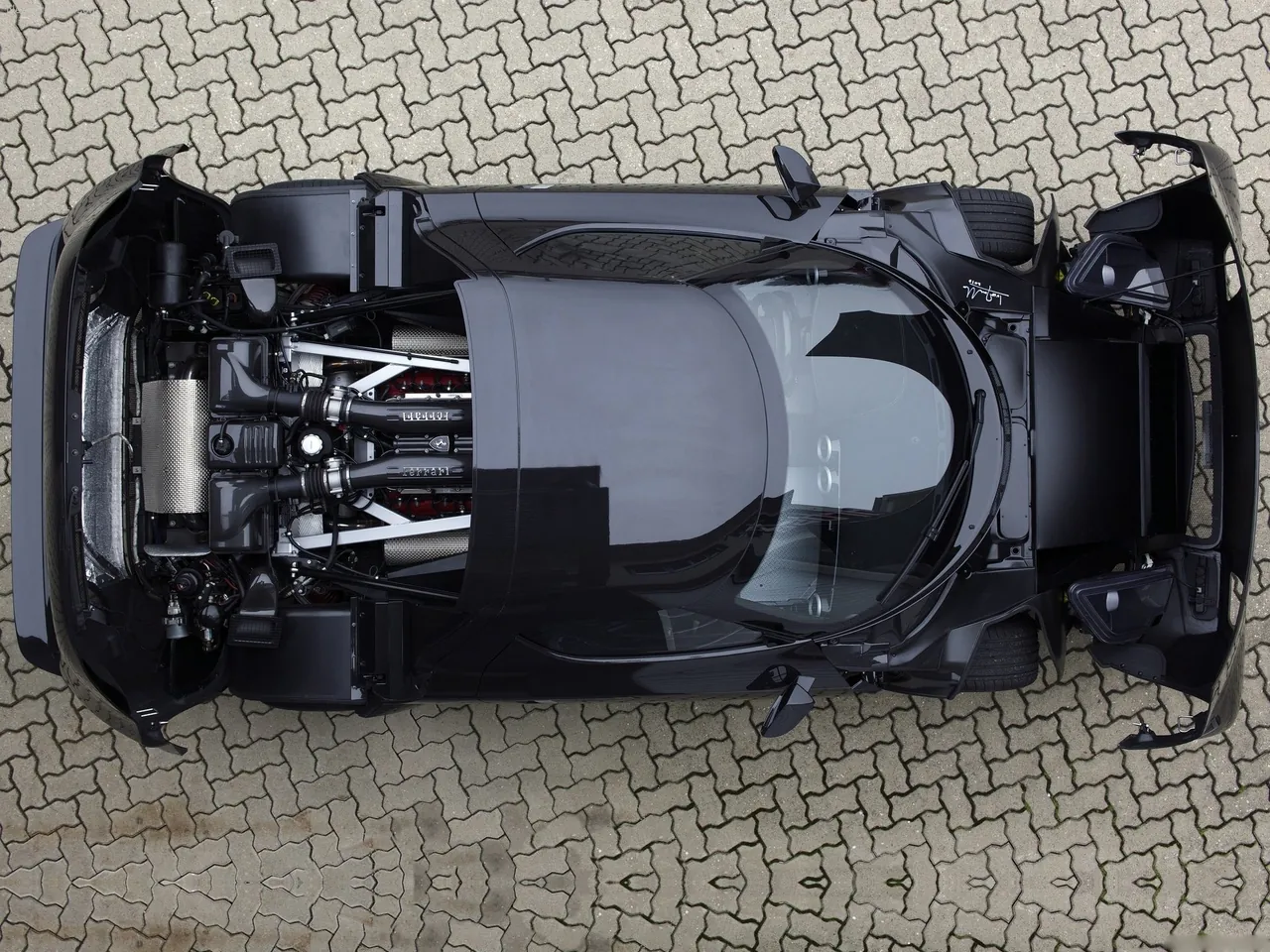 Lancia Stratos Concept (2010) – pohled shora