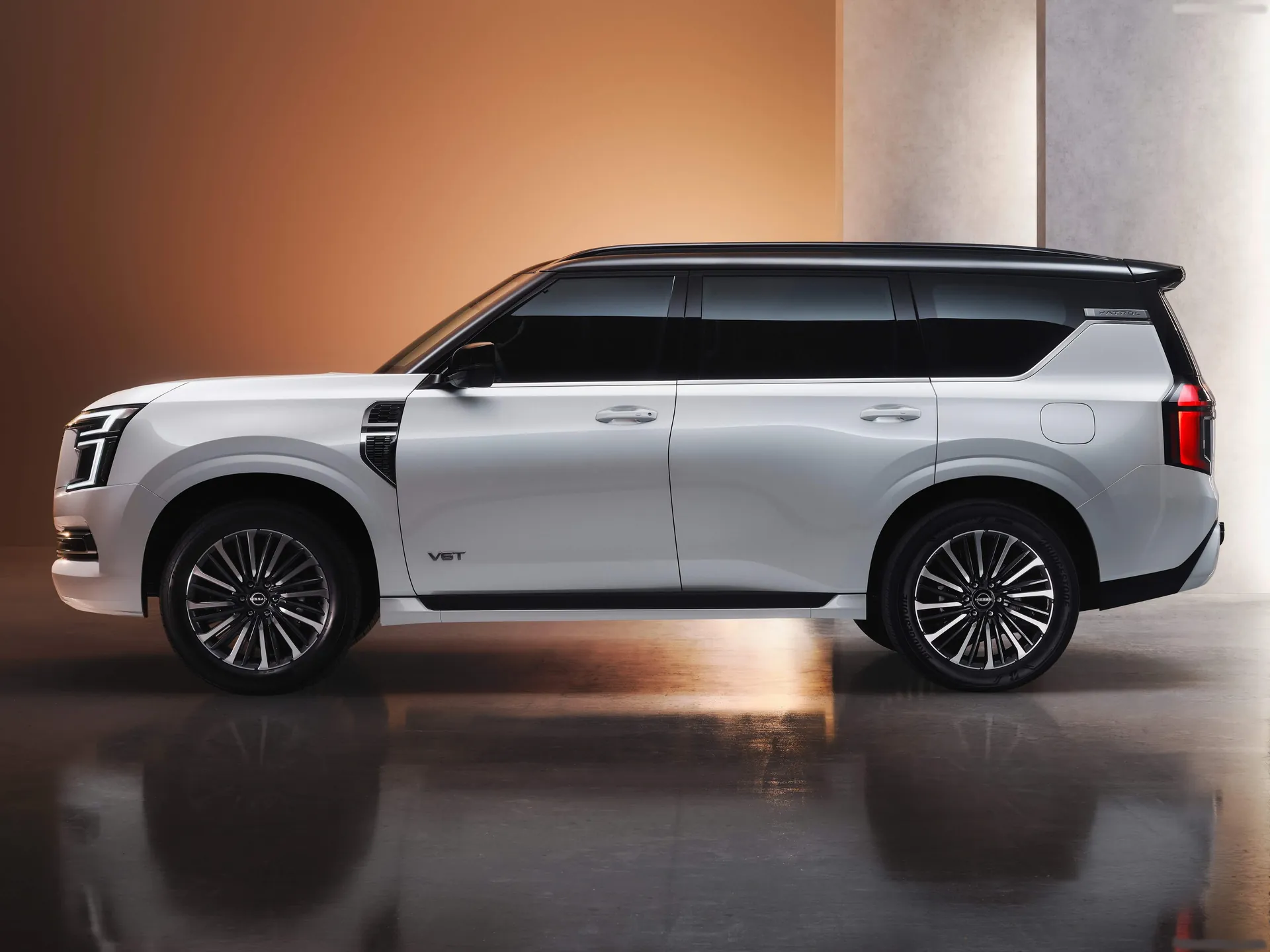 Nissan Patrol (2025) – boční profil