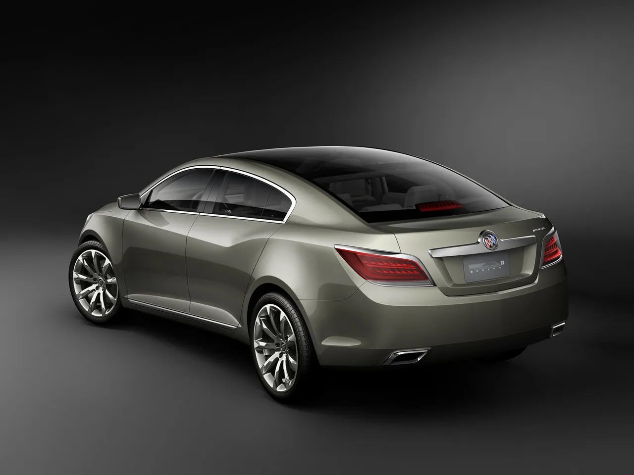 Buick Invicta Concept (2008) – zadní tříčtvrteční pohled