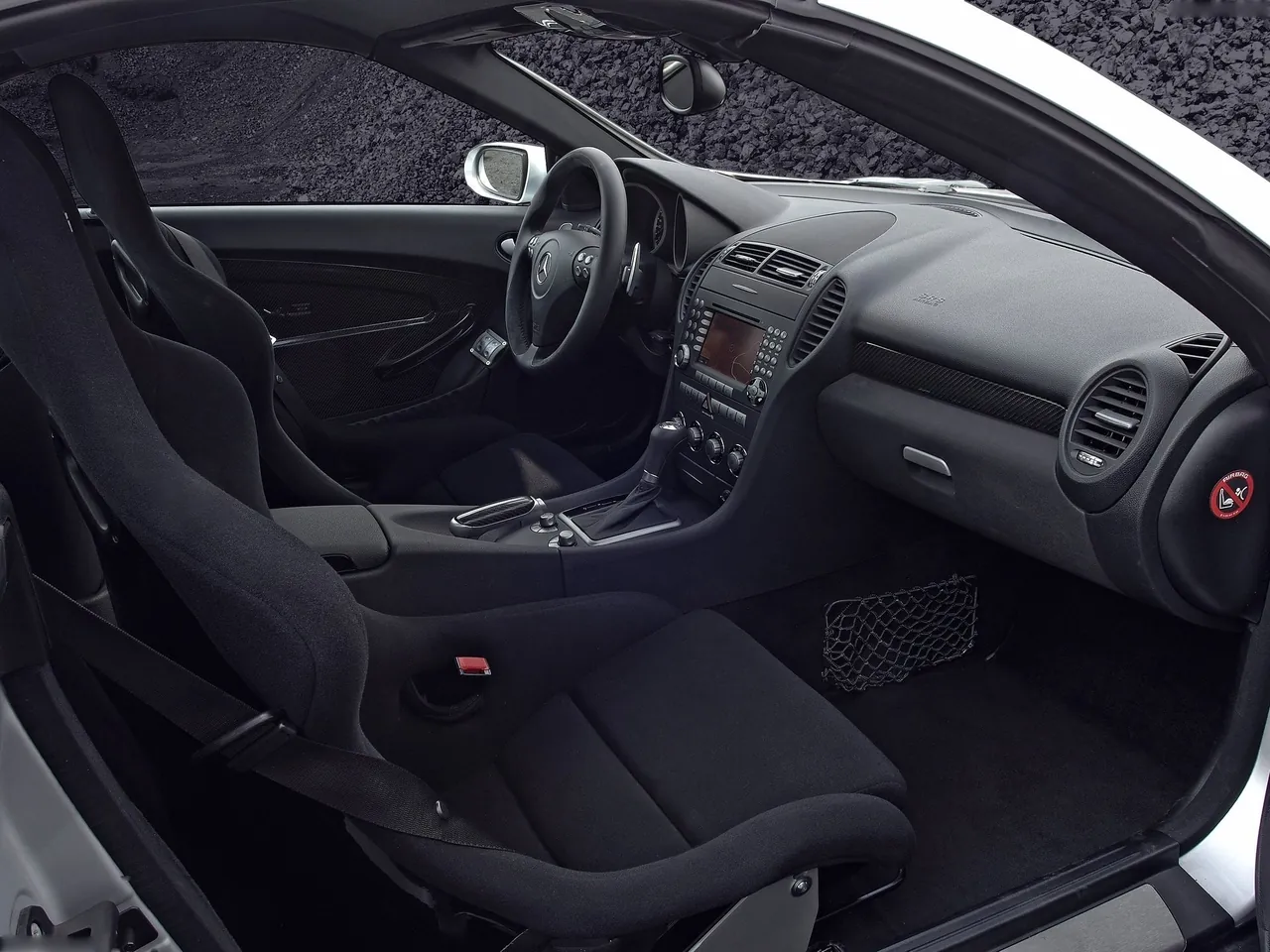 Mercedes-Benz SLK 55 AMG Black Series (2007) - Interior