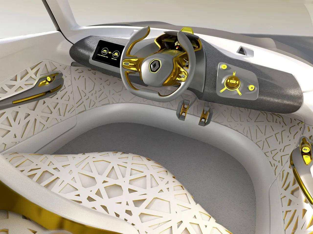 Renault Kwid Concept (2014) – interiér
