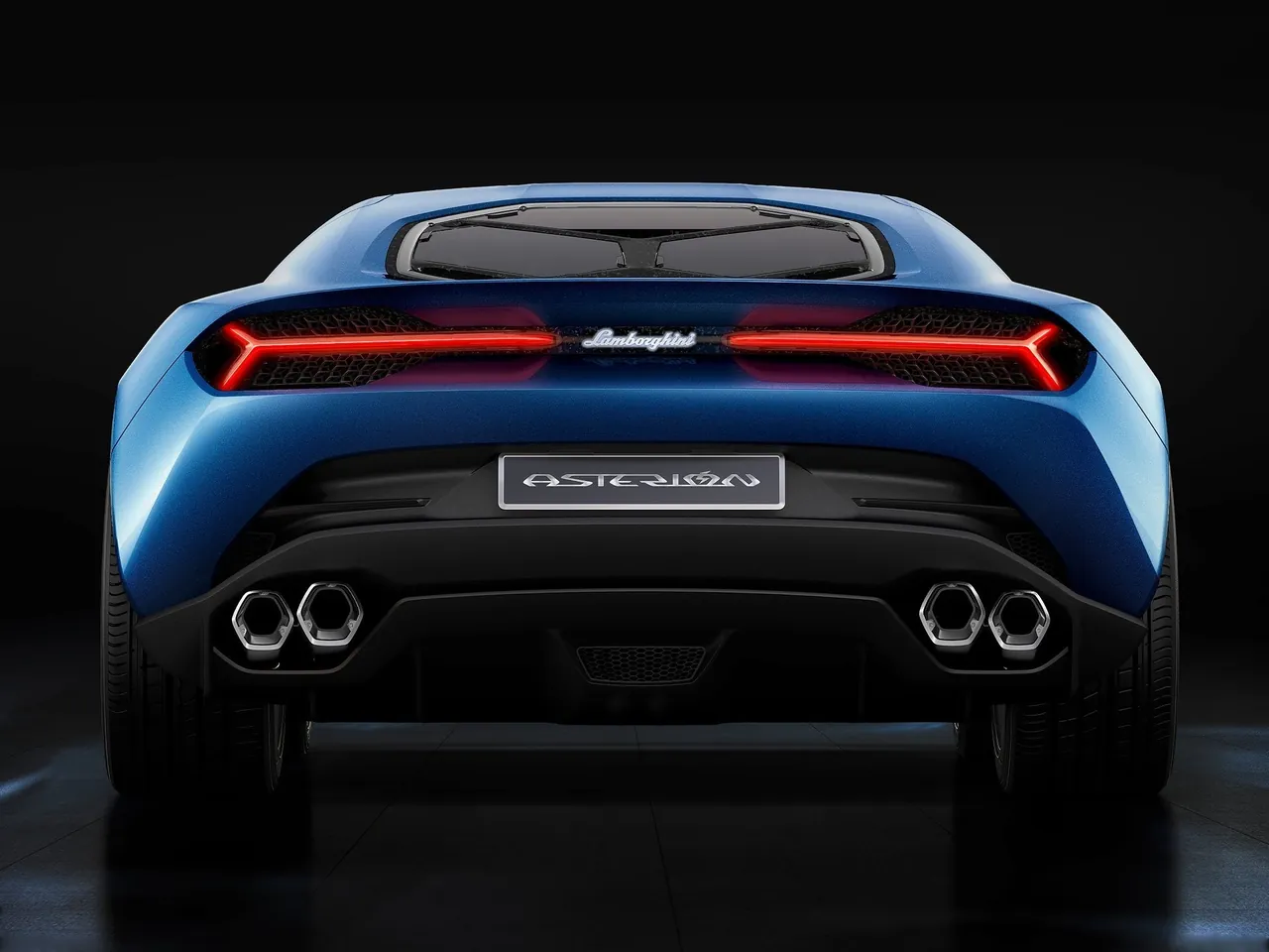 Lamborghini Asterion LPI910-4 Concept (2014) – zezadu
