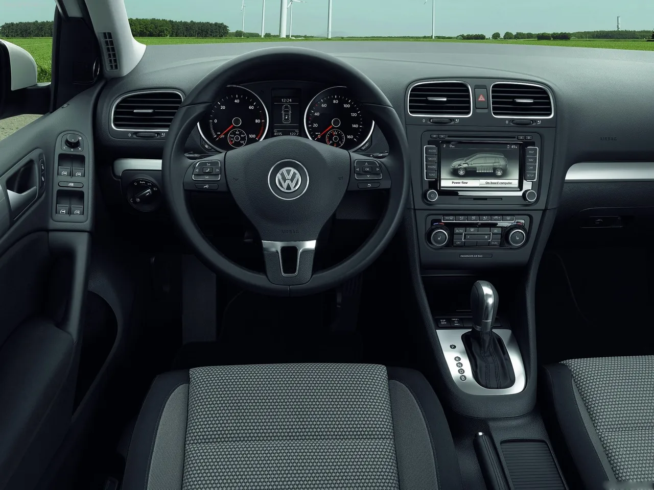Volkswagen Golf blue-e-motion Concept (2010) - Interior