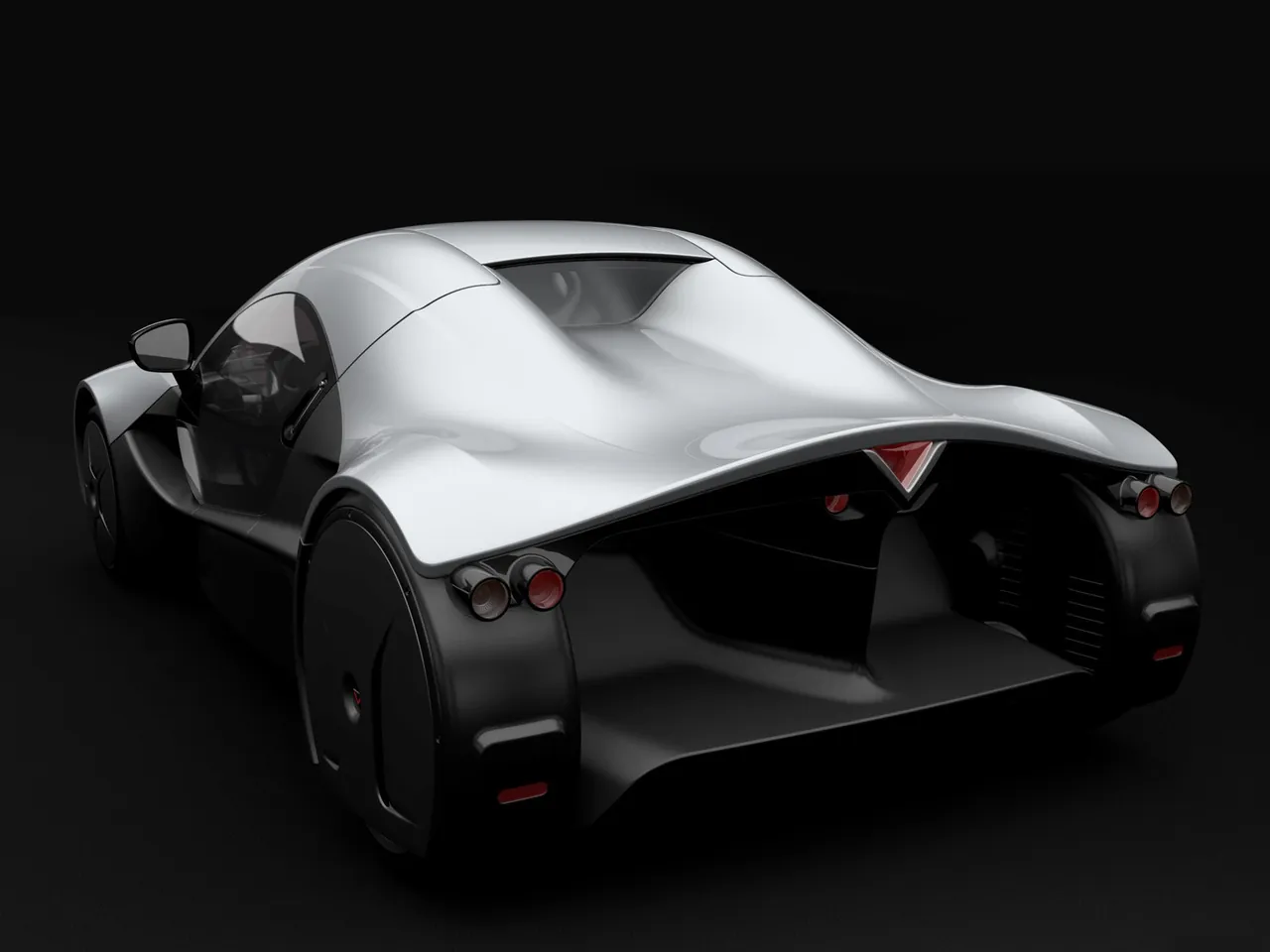 Venturi Volage Concept (2008) – zadní tříčtvrteční pohled