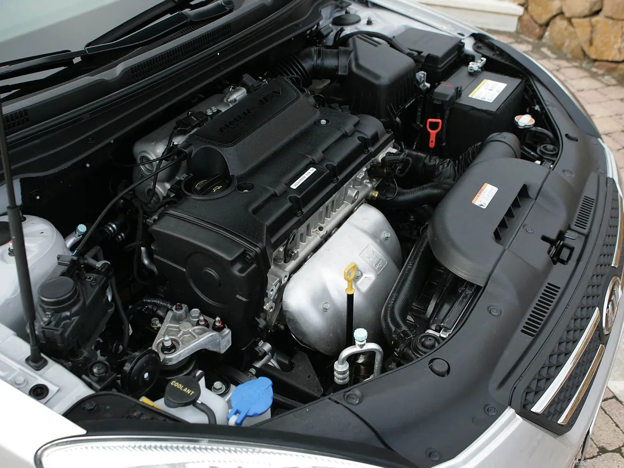 Kia cee-d (2007) – motorový prostor