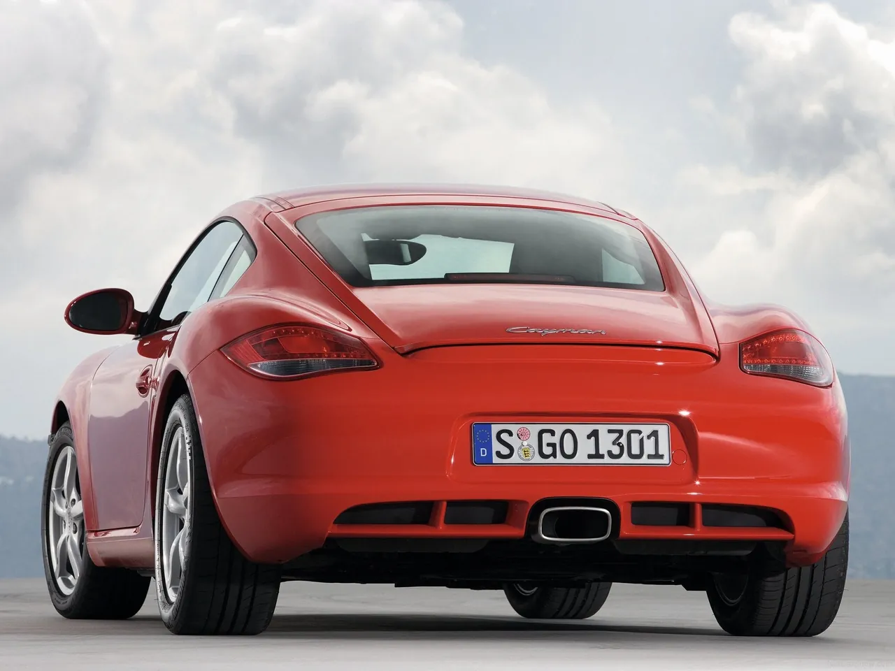 Porsche Cayman (2009) - Rear Three-Quarter