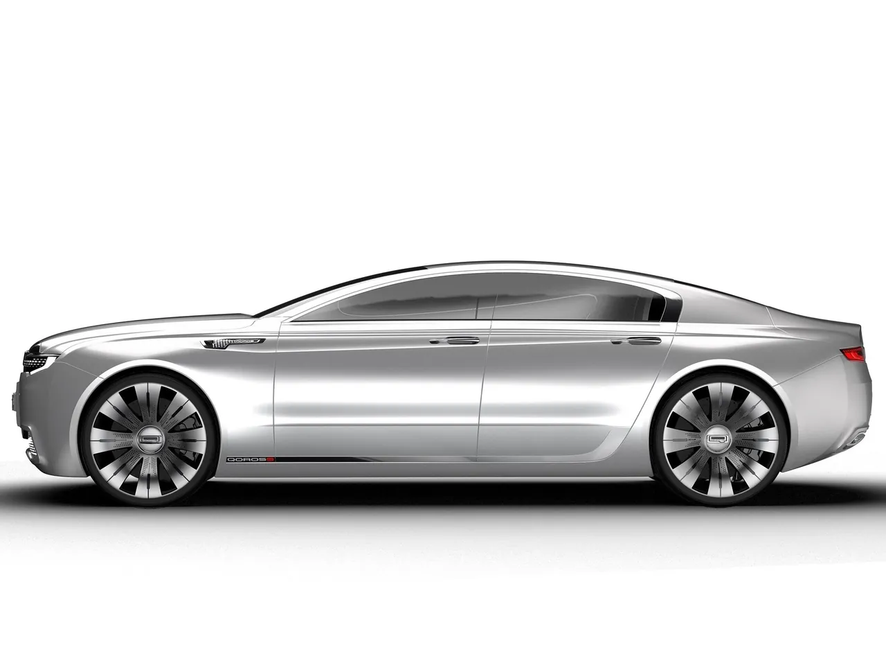 Qoros 9 Sedan Concept (2014) – boční profil