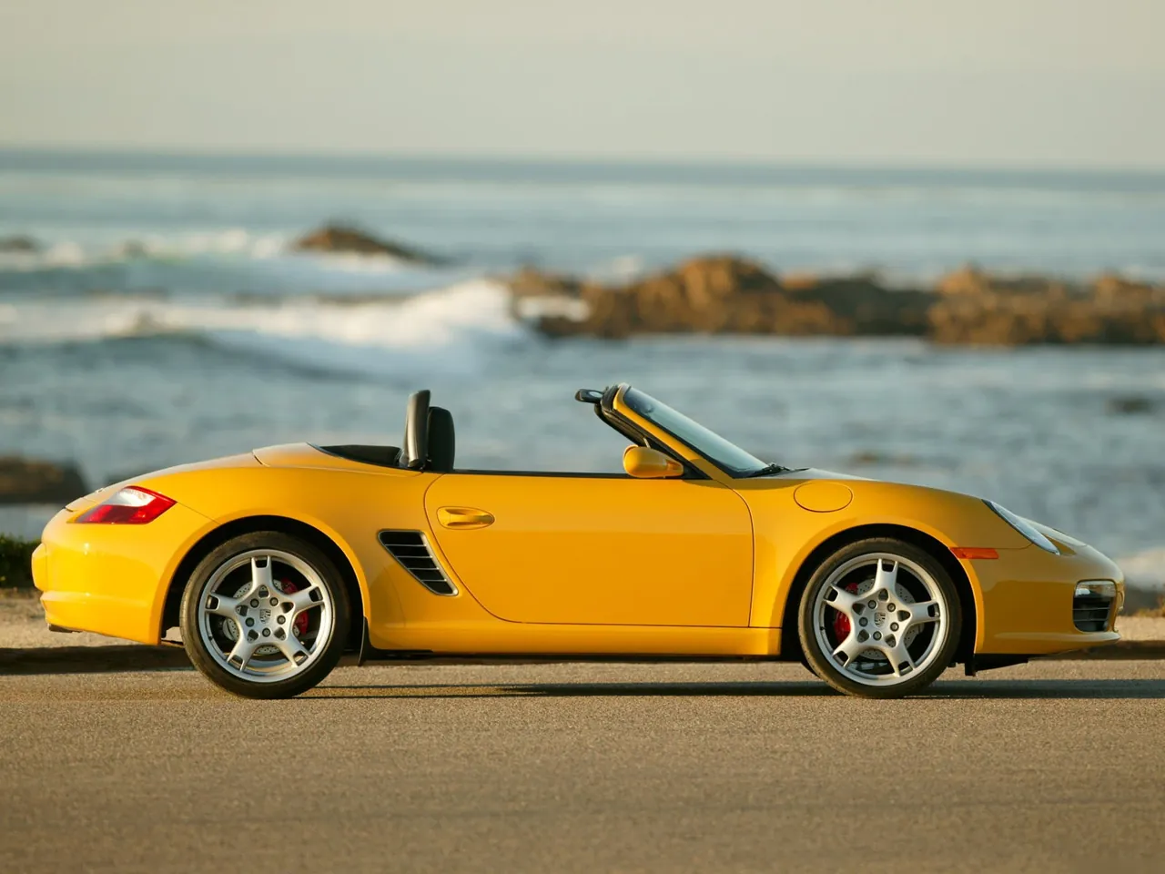 Porsche Boxster S (2006) - Side Profile