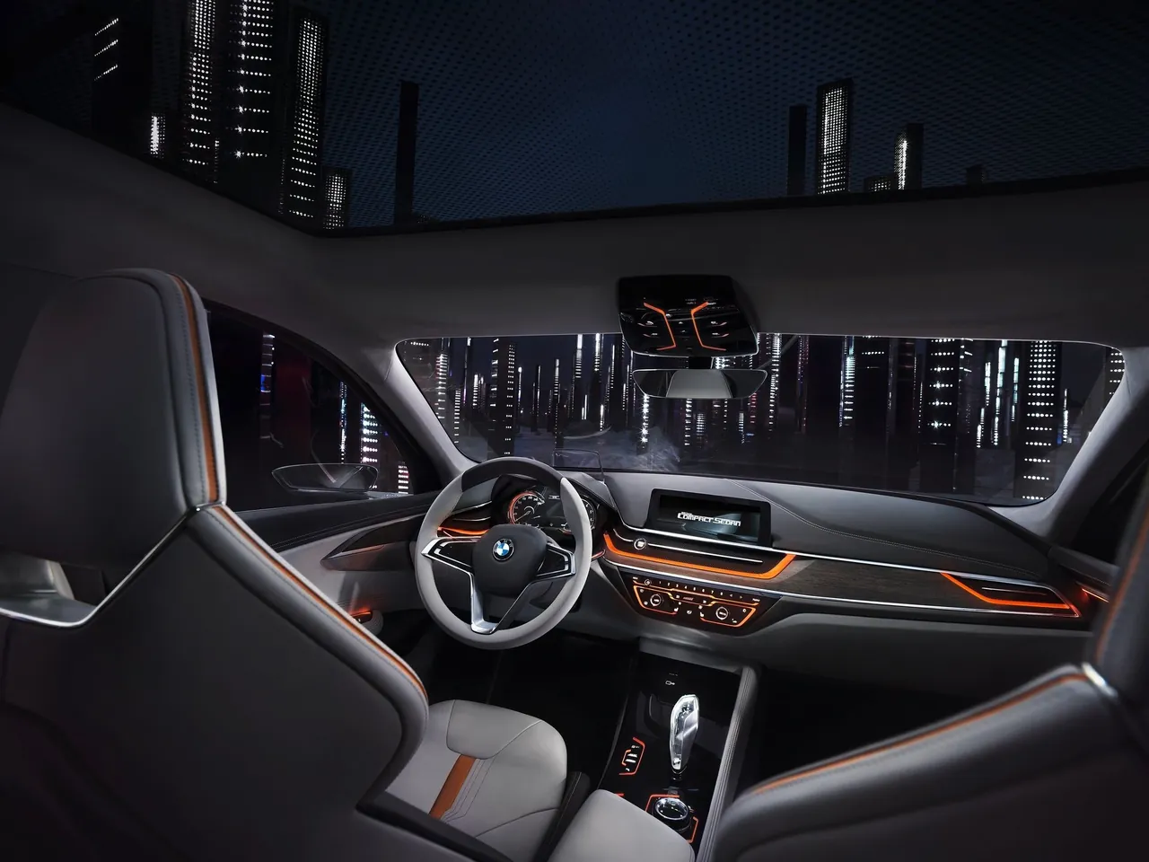 BMW Compact Sedan Concept (2015) – interiér
