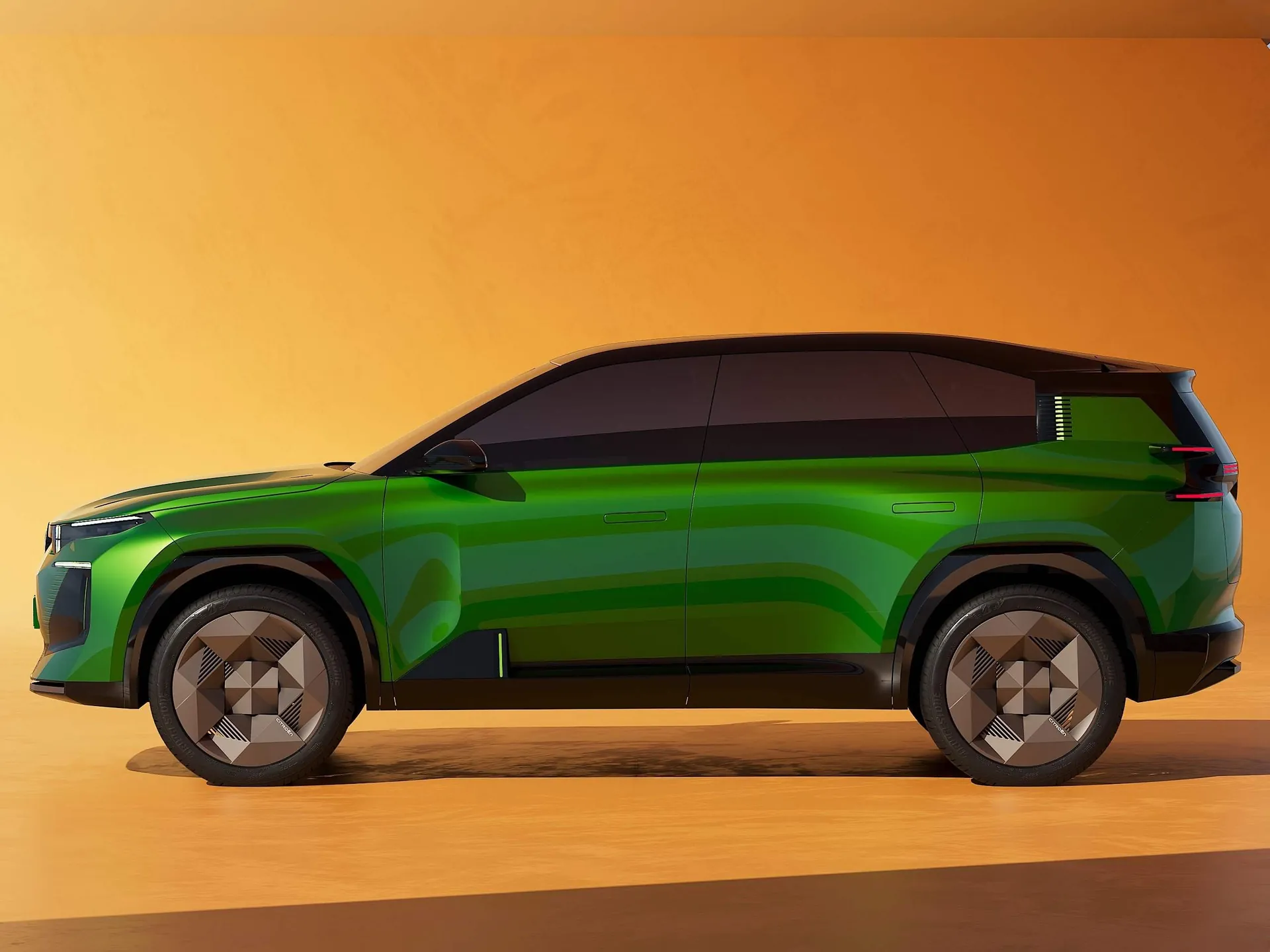 Citroen C5 Aircross Concept (2024) – boční profil
