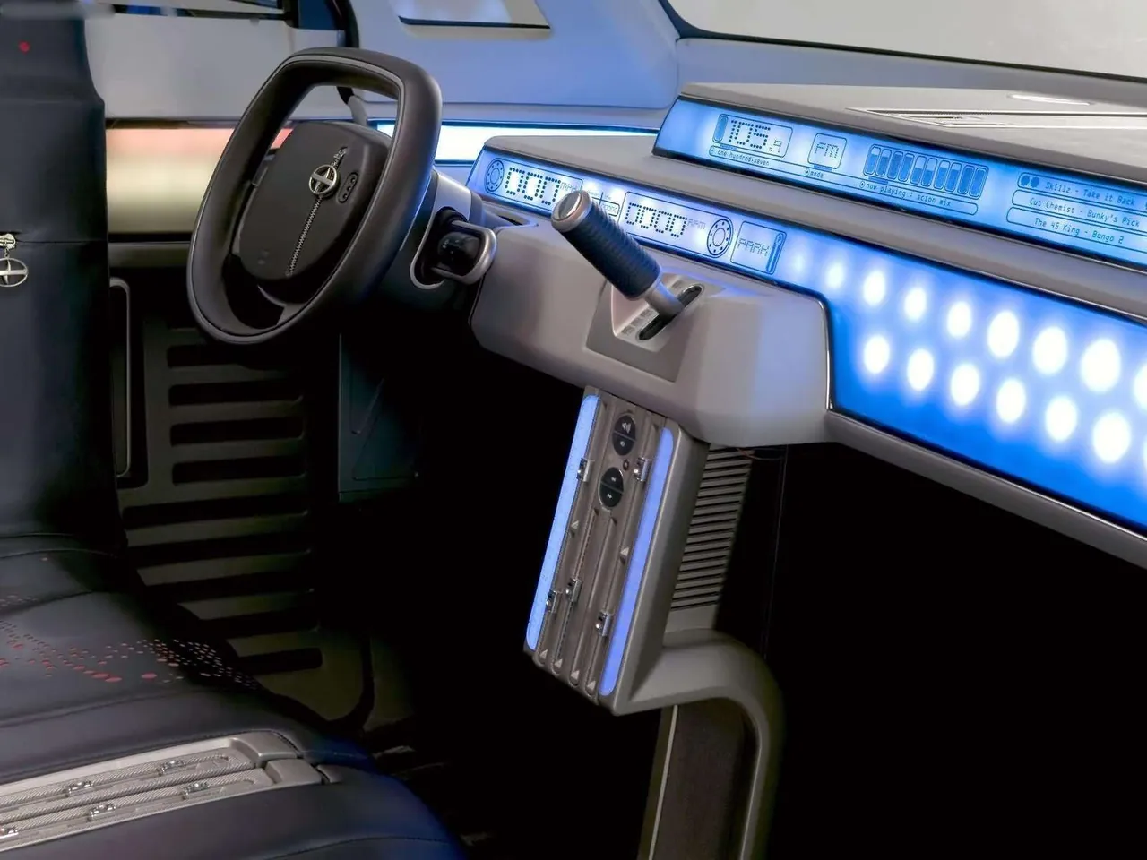 Scion t2B Concept (2005) – interiér