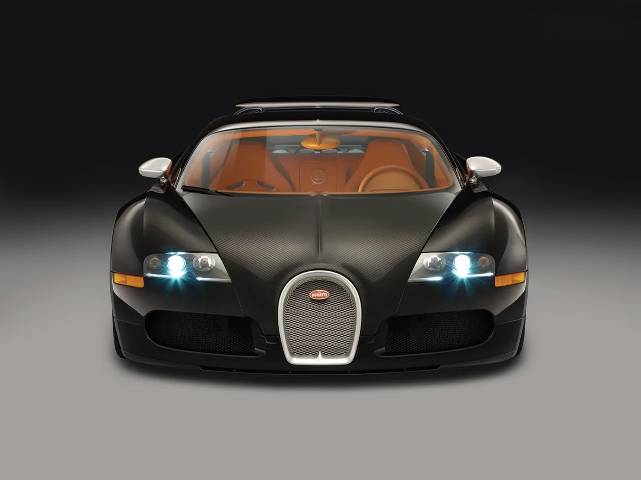 Bugatti Veyron Sang Noir (2008) – zepředu