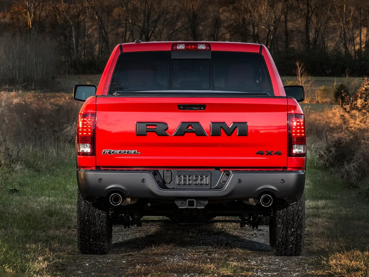 Ram 1500 Rebel (2015) – zezadu