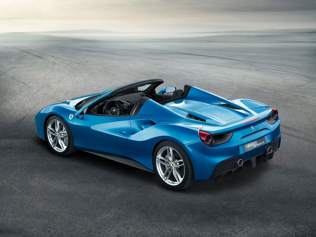 Ferrari 488 Spider (2016) - Rear Three-Quarter