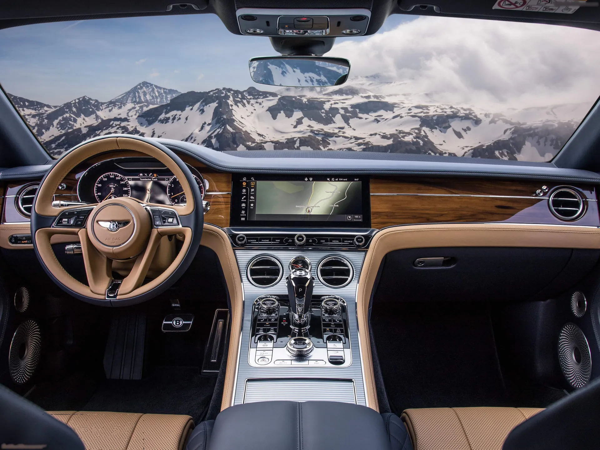 Bentley Continental GT (2018) – interiér