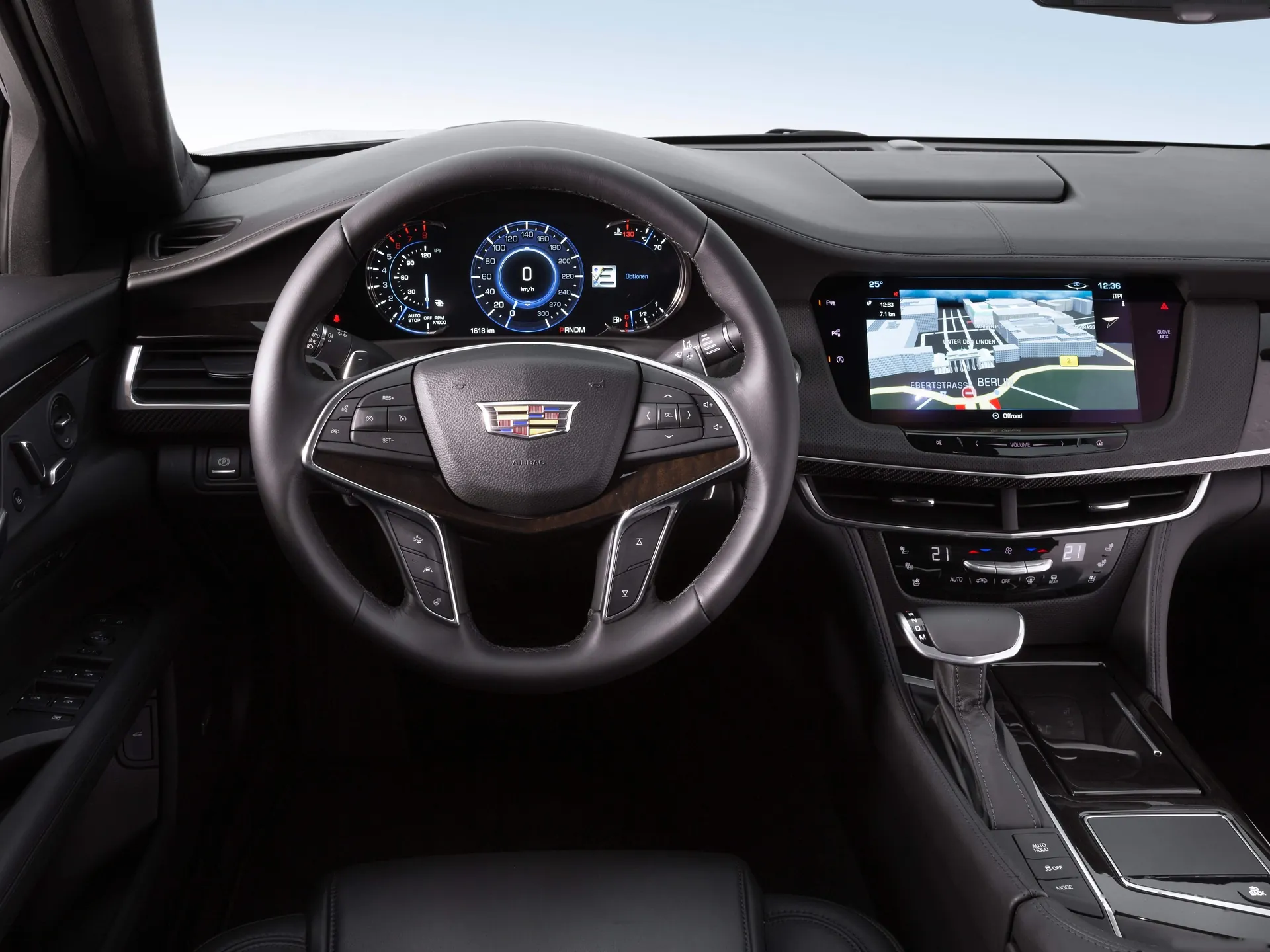 Cadillac CT6 [EU] (2017) – interiér