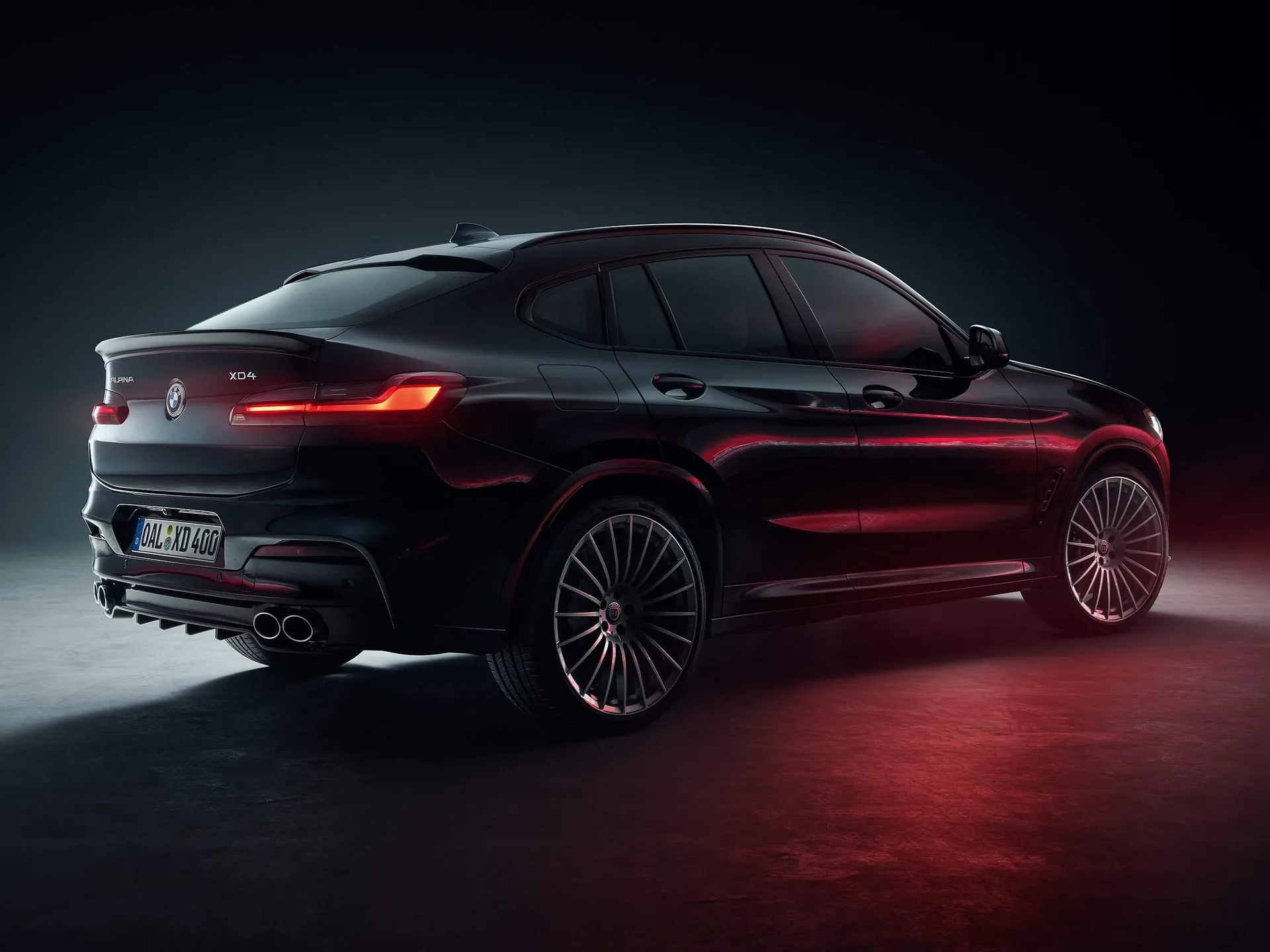 Alpina BMW XD4 (2018) – zadní tříčtvrteční pohled
