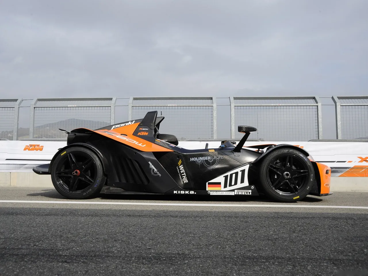 KTM X-Bow Race (2008) – boční profil