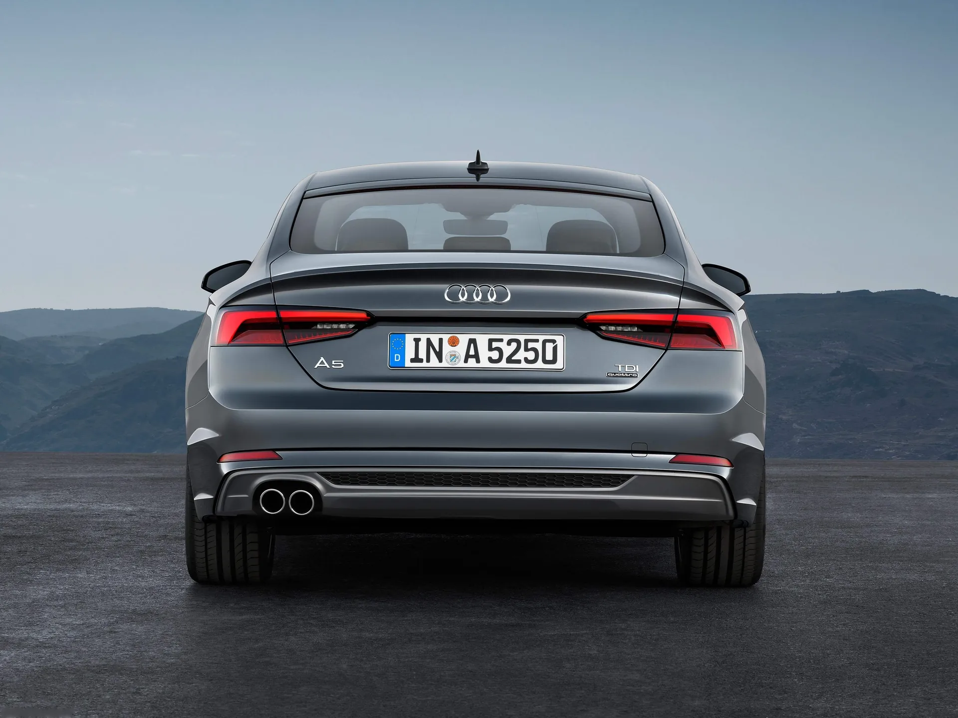 Audi A5 Sportback (2017) – zezadu