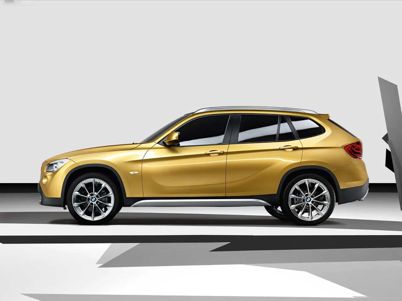 BMW X1 Concept (2008) – boční profil
