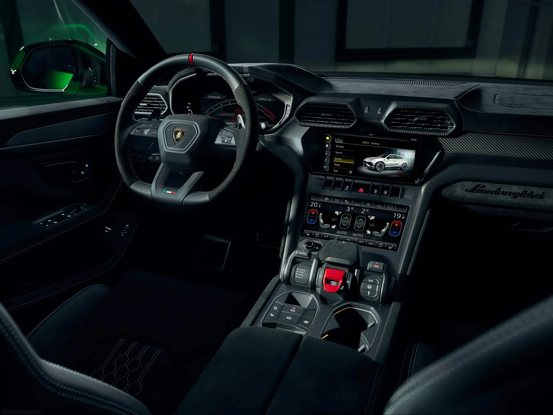 Lamborghini Urus Performante (2023) – interiér