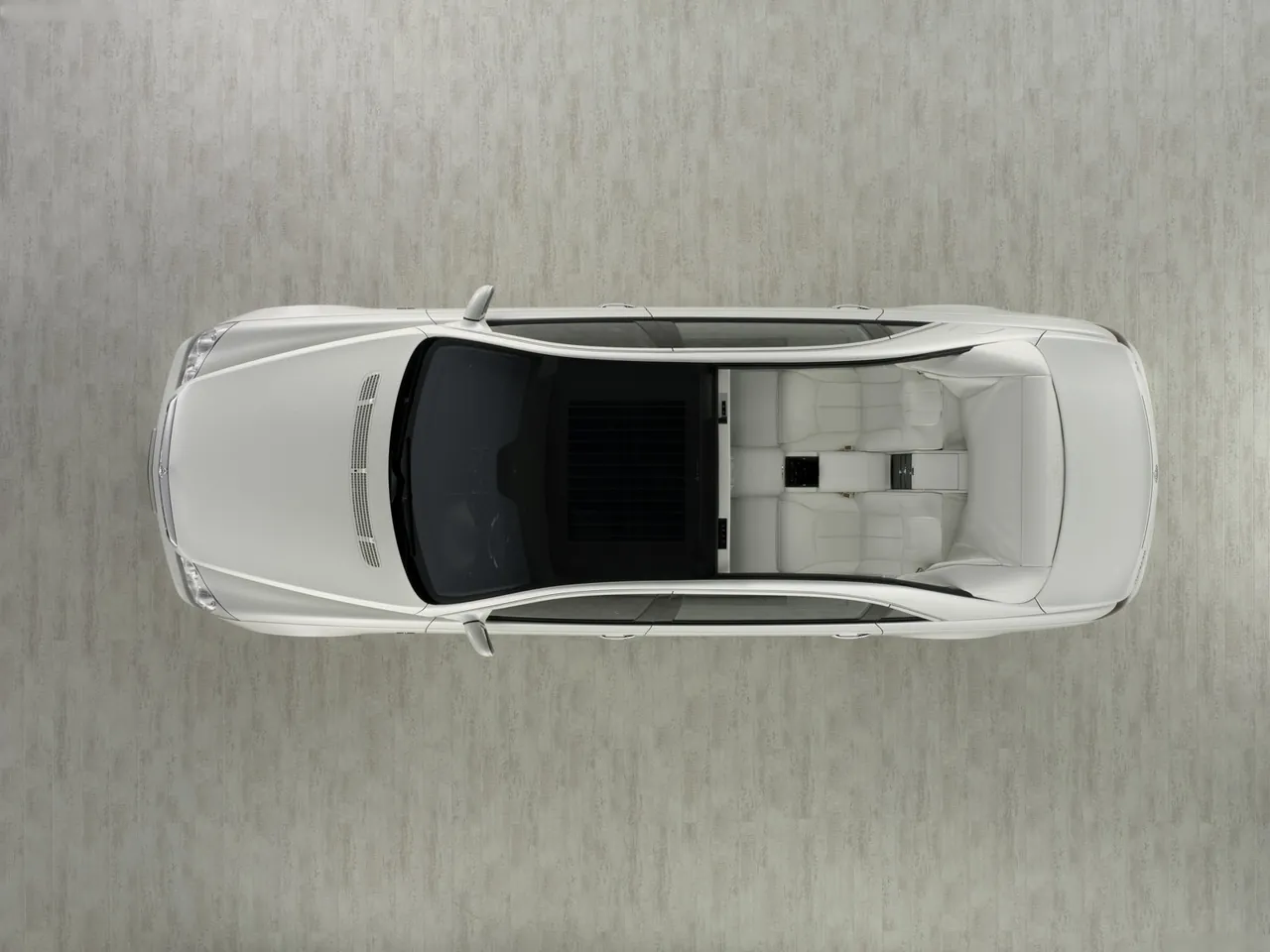 Maybach Landaulet Concept (2007) – pohled shora