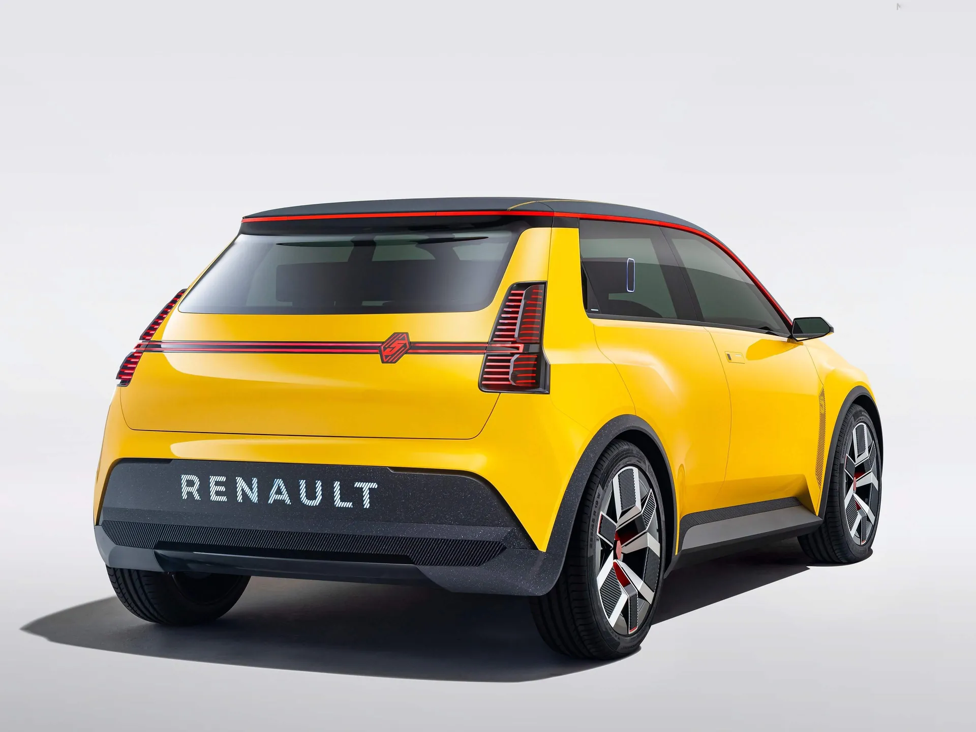 Renault 5 Concept (2021) – zadní tříčtvrteční pohled